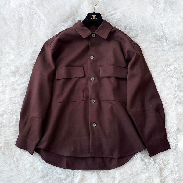 【美品】GUオーバーサイズ CPO シャツ ジャケット M