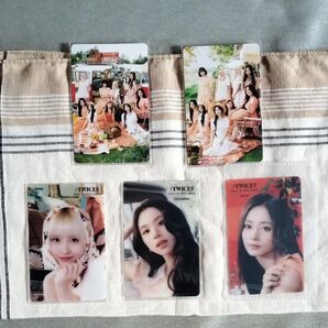 #TWICE5 トレカ5枚