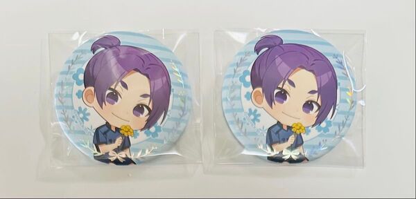 ブルーロック 御影玲王 birthday flower 缶バッジ