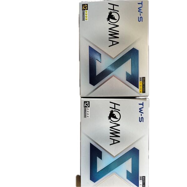 HONMA TW-S ゴルフボール 2ダースセット イエロー ホワイト