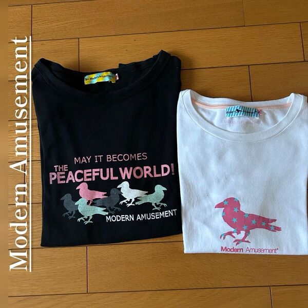 Modern Amusement ロンT&Tシャツ 2枚セット