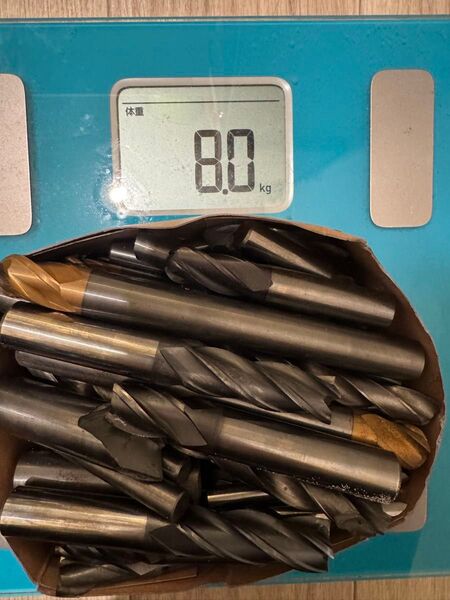 使用済み エンドミル 超硬 スクラップ