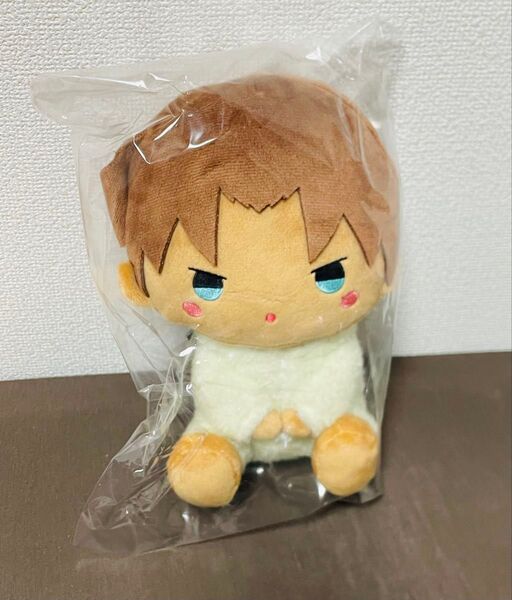 セガラッキーくじ 名探偵コナン B賞 ぽわぽわおすわりぬいぐるみ 服部平次