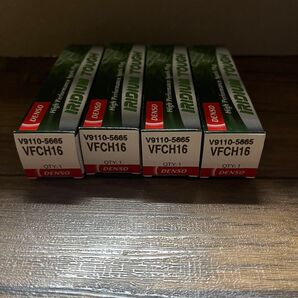 新品 正規品 DENSO V9110-5665 4本 VFCH16 イリジウムタフ デンソー スパークプラグ ハリアー シエンタ