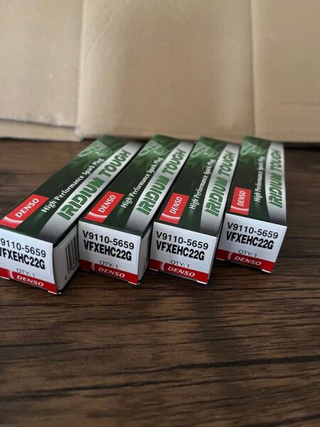 新品 正規品 DENSO V9110-5659 4本 スパークプラグ VFXEHC22G イリジウム タフ デンソー フリード