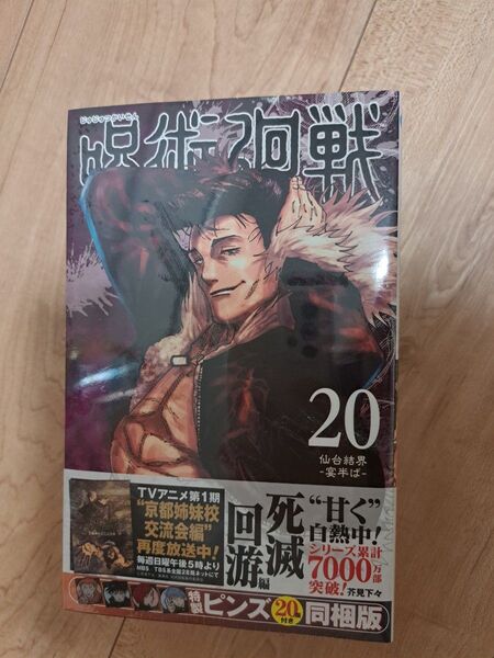 (値下げ)呪術廻戦 20巻 特製ピンズ20個付き同梱版