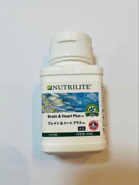 【新品未開封】アムウェイ NUTRILITE ブレイン & ハート プラス 60粒