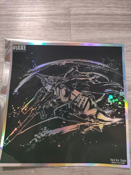 勝利の女神 NIKKE 渋谷 TSUTAYA 墨絵SHOP 購入特典 ホロステッカー レッドフード