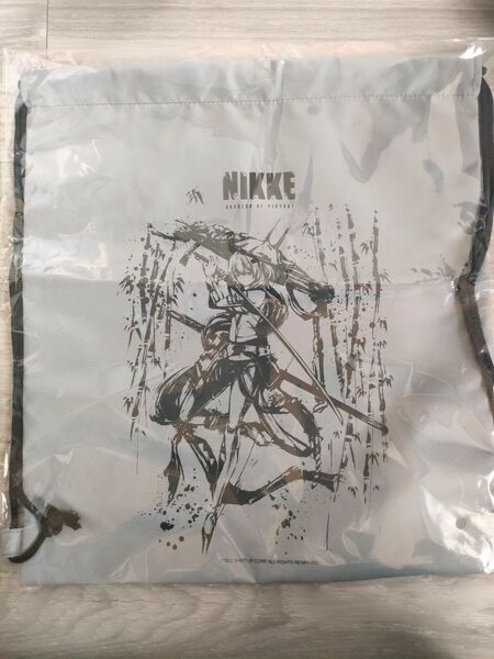 勝利の女神 NIKKE 渋谷 TSUTAYA 墨絵shop ナップザック 紅蓮