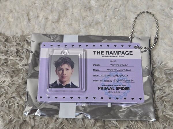 THE RAMPAGE LIVE TOUR 2025 PRIMAL SPIDER~巡らせる糸~ ブリスターチャーム 長谷川慎