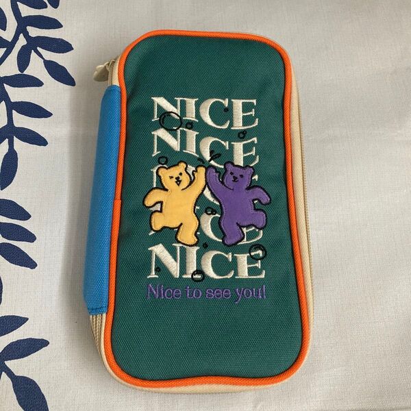 JELLY BEAR ジェリーベア ポーチ ペンケース 小物入れ 筆箱 デイリーライク NICE