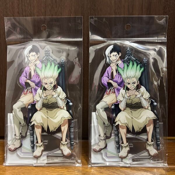 Dr.STONE ペアアクリルスタンド 新宿マルイアネックス 千空 ゲン 2個セット