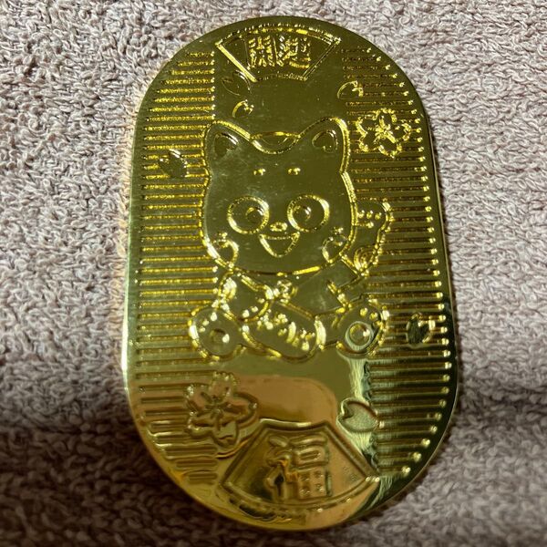 開運招福 ゴールド 縁起物 宝くじ 金の小判 招き猫 金運アップ