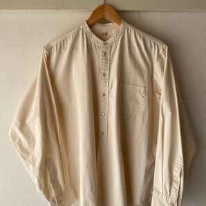 T.T タイガタカハシ Lot.104 BAND COLLAR SHIRT Taiga Takahashi