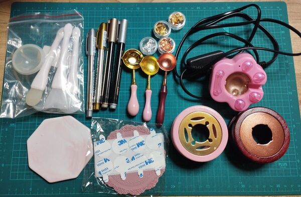 シーリングワックス&道具セット