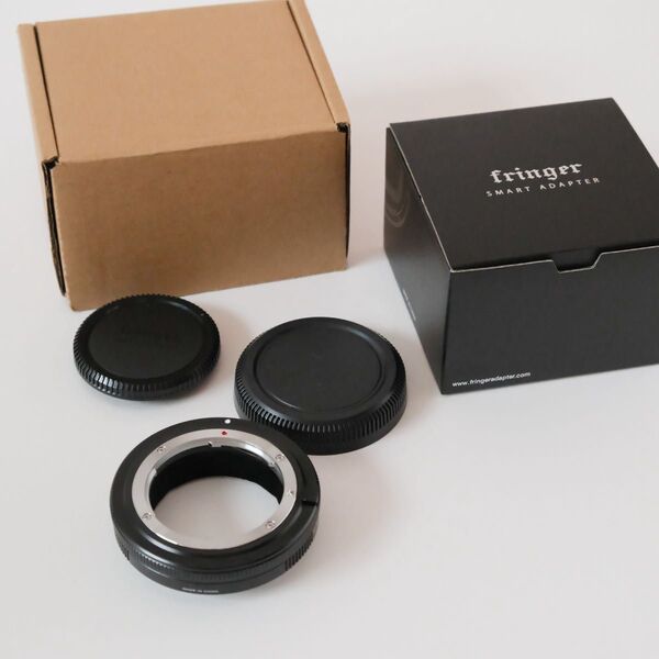 Fringer 電子AFマウントアダプター キヤノンEFレンズ→GFXボディ用 マウントアダプター Fringer Canon