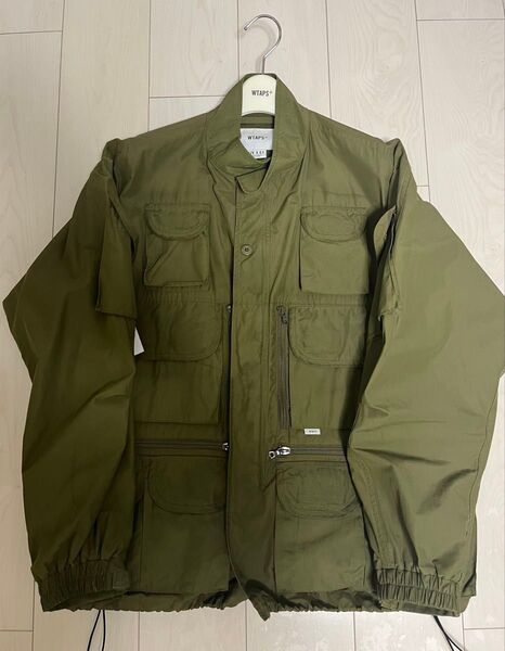 WTAPSダブルタップス MODULAR JACKET NYCO TUSSAH