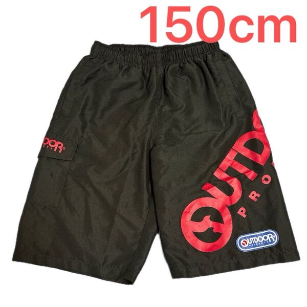 アウトドア 水着 ハーフパンツ型 150 ブラック 黒 キッズ 子供 男の子 outdoor