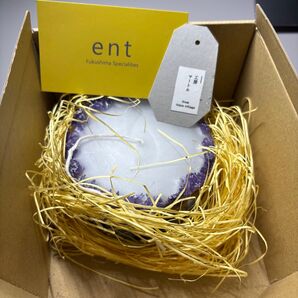 ent キャンドル パープル ラベンダー ハンドメイド