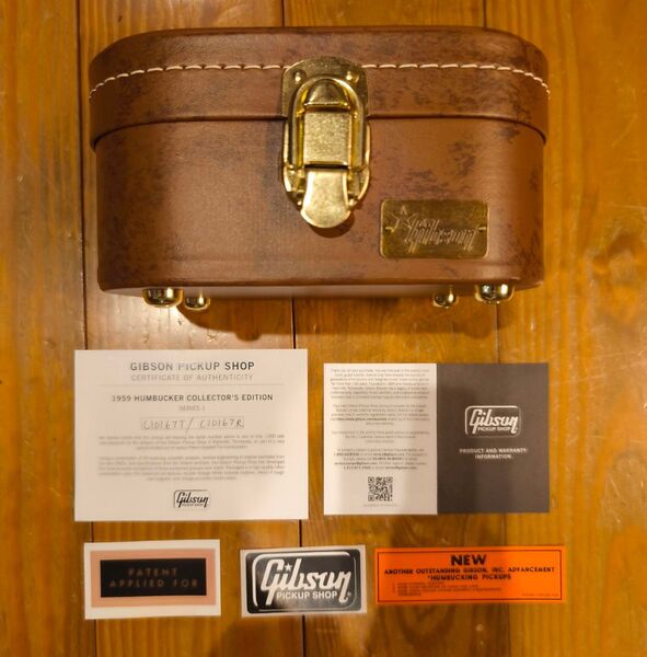 未使用 Gibson Pickup Shop Collectors Edition Pickup 1 #PAF Les Paul