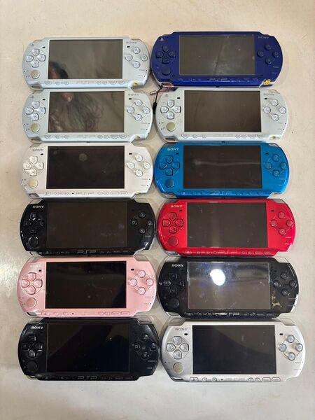 PSP PSP3000 PSP2000 PSP1000 ソニー SONY まとめ売り 通電確認済み。簡単な動作確認済み