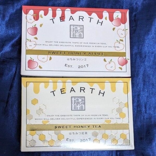 50袋(2箱分) 新品未使用 TEARTH ティーアース はちみつリンゴ はちみつ紅茶 ティーバッグ お買い得