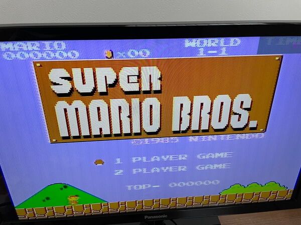 ファミコンソフト スーパーマリオブラザーズ