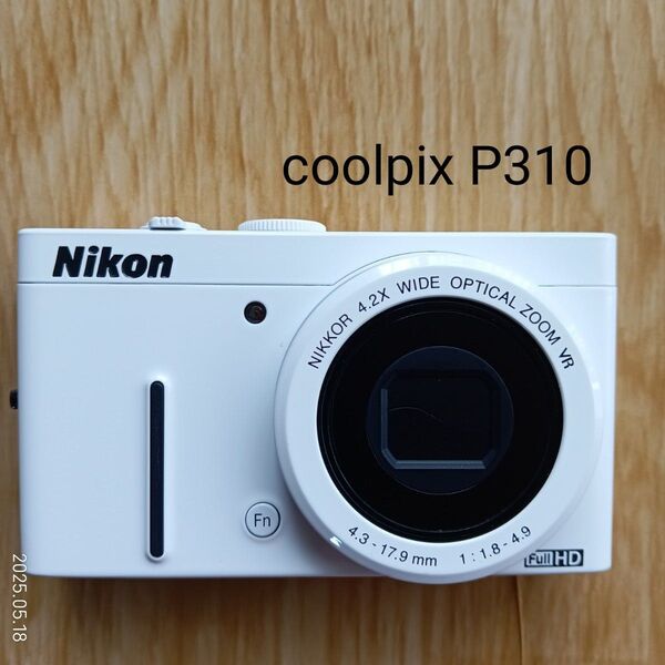 Nikon COOLPIX P310 ホワイト コンパクトデジタルカメラ デジカメ