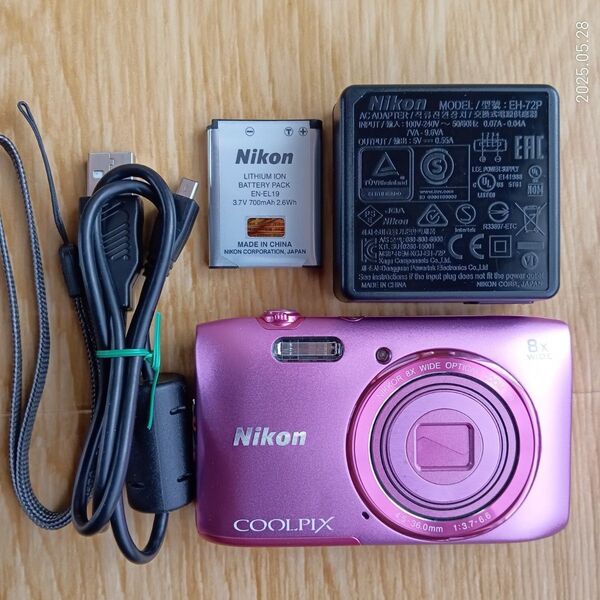 Nikon COOLPIX S3600 アザレアピンク コンパクトデジタルカメラ