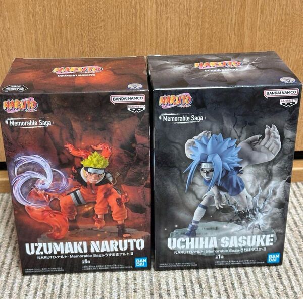 【新品・未開封】NARUTO ナルト うずまきナルト うちはサスケ フィギュア Memorable Saga