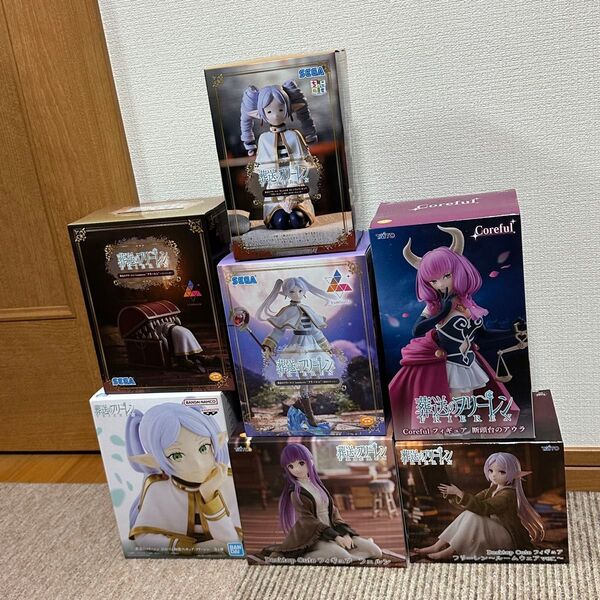 【新品・未開封】葬送のフリーレン フィギュア 7体 まとめ売り