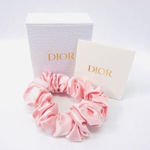 Dior ディオール シュシュ ヘアアクセサリー シルク 絹