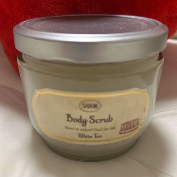 SABON サボン ボディスクラブ Lサイズ ホワイトティー 600g