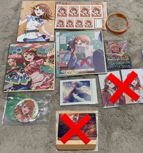 プロセカ 花里みのり 色紙 アニメイト特典 証明写真館 バンド エピカ ぱしゃこれ セガラッキーくじ 缶バッジ