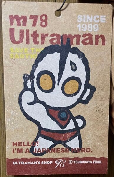 m78 ウルトラマン 紙タグ