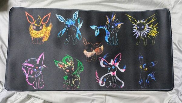 【海外輸入品】ポケモン プレイマット マウスパッド ブイズ