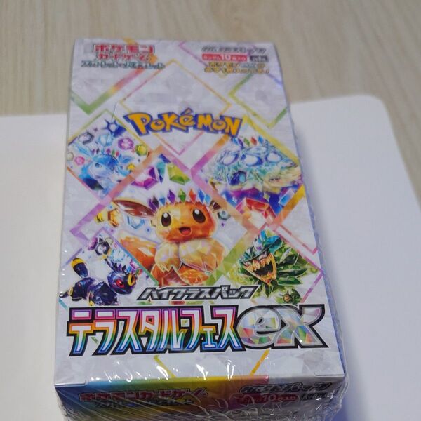 ポケモンカード テラスタルフェスex×1BOXシュリンク付き未開封ボックス