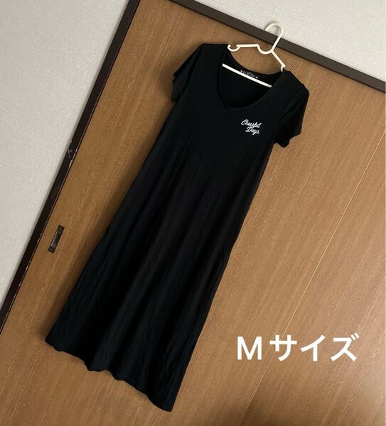 半袖 ロングワンピース Mサイズ ロング ワンピース ロングワンピ