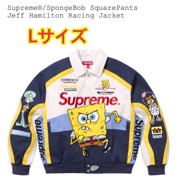 Supreme x SpongeBob Racing Jacket Lサイズ