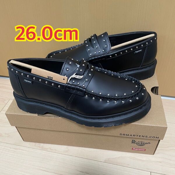 Supreme × Dr.Martens Studded Penton 25SS 黒 26cm
