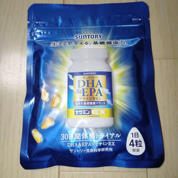 サントリー DHA&EPA+セサミンEX 120粒 1袋