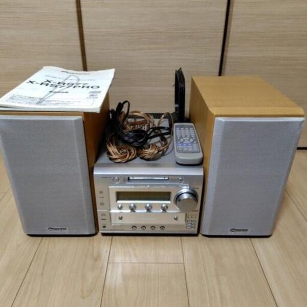 パイオニア CD/MD ミニコンポ X-RS77
