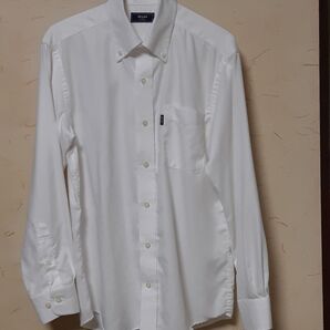 【美品】Kent ケント 長袖シャツ Mサイズ ホワイト