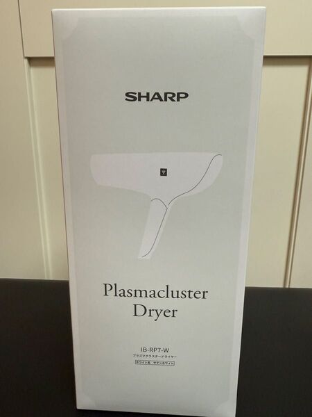 SHARP プラズマクラスター ドライヤー IB-RP7-W