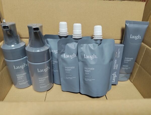 laugh. デリケートゾーンケアセット ピュアムスク 7点まとめ売り ウォッシュ クリーム ミスト