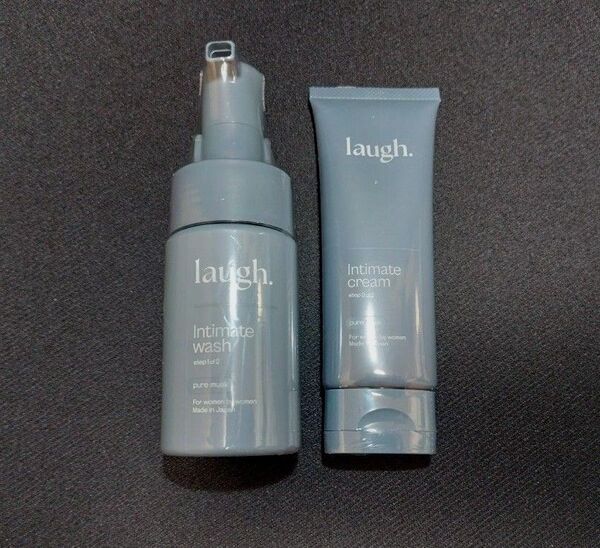 ラフドット インティメイトウォッシュ本体&クリーム 2点セット ピュアムスク 新品未開封 laugh.