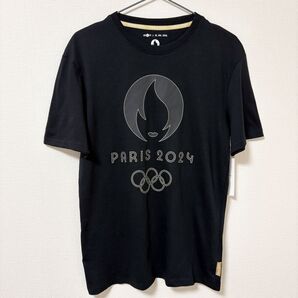 新品 2024パリオリンピック 限定Tシャツ ブラック 公式グッズ タグ付き
