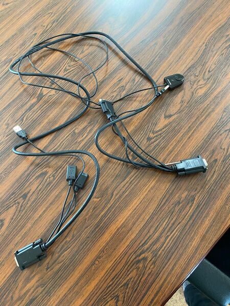 D-sub 15ピン USB 切替ケーブル