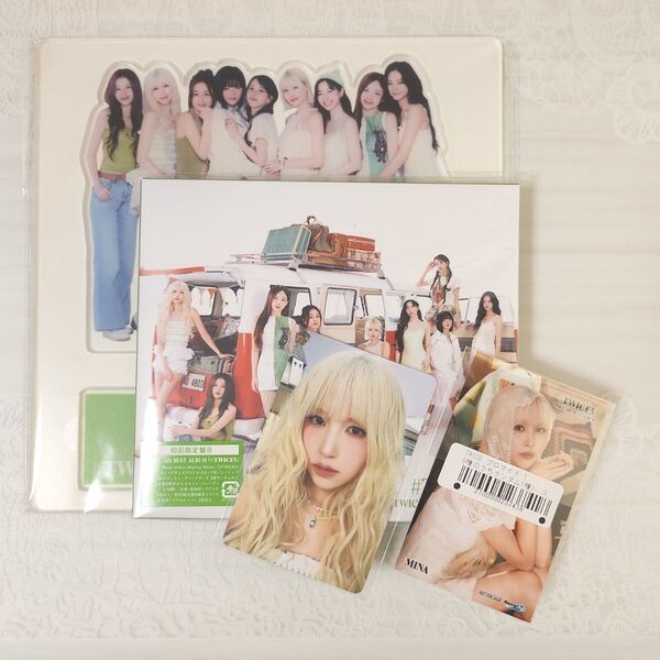 TWICE #TWICE5 初回限定盤B トレカ ネオウィング特典 ミナ