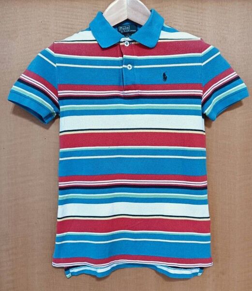 Polo by Ralph Lauren ラルフローレン キッズ ポロシャツ 130cm マルチボーダー